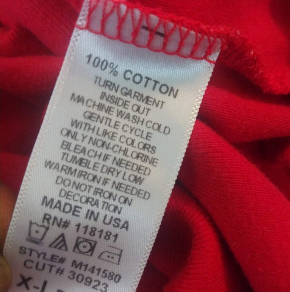 Blue Canyon Clothing Red/Blue Patrotic Tee - Picture 11 of 11